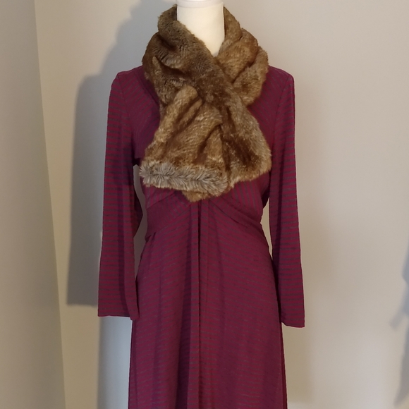 🎀SALE🎀 🆕Anthropologie🌷Faux Fur Scarf - Picture 15 of 15